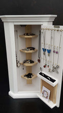 Load image into Gallery viewer, Jewelry corner cabinet
