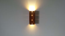 Load image into Gallery viewer, Cherry wood wall lamp
